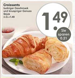 Croissants - buttriger Geschmack und knuspriger Genuss