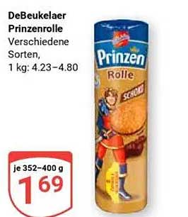 DeBeukelaer Prinzenrolle - Verschiedene Sorten