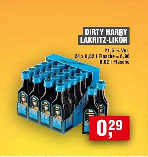 Dirty Harry Lakritz-Likör