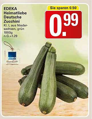 EDEKA Heimatliebe Deutsche Zucchini