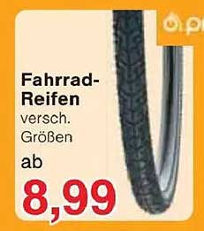 Fahrrad-Reifen verschieden Größen