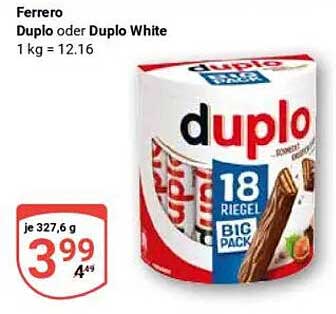 Ferrero Duplo oder Duplo White Big Pack