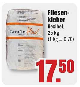 Fliesenkleber flexibel, 25 kg