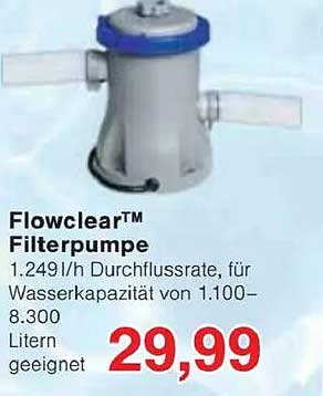 Flowclear™ Filterpumpe