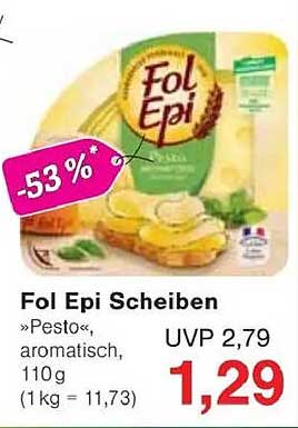 Fol Epi Scheiben »Pesto«, aromatisch, 110g