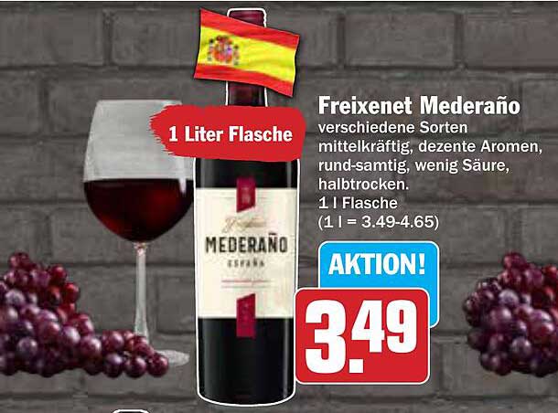 Freixenet Mederaño 1 Liter Flasche