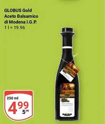 GLOBUS Gold Aceto Balsamico di Modena I.G.P.