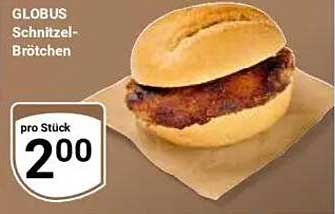GLOBUS Schnitzel-Brötchen