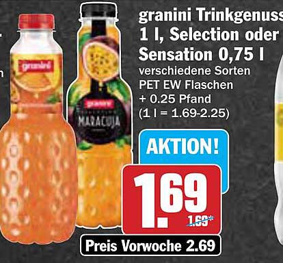 granini Trinkgenuss 1 l, Selection oder Sensation