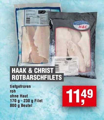 Haak & Christ Rotbarschfilets