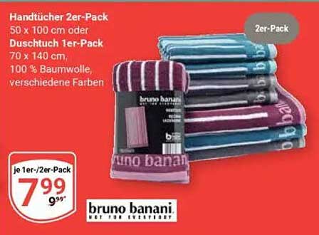 Handtücher 2er-Pack von bruno banani