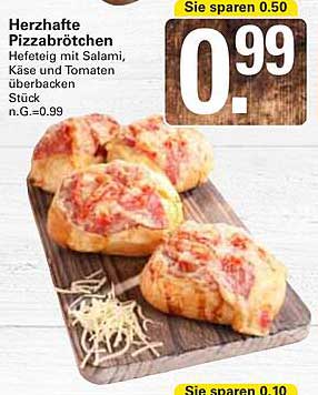 Herzhafte Pizzabrötchen