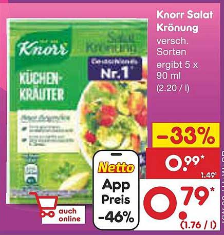 Knorr Salat Krönung - verschiedene Sorten