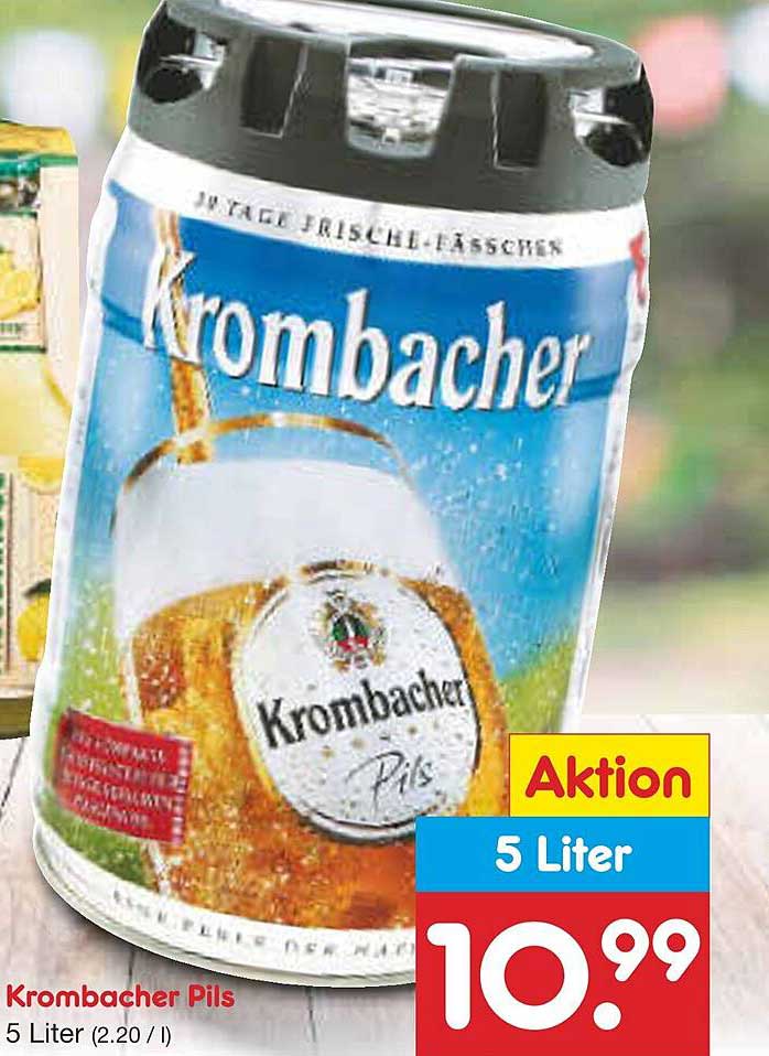 Krombacher Pils 5 Liter