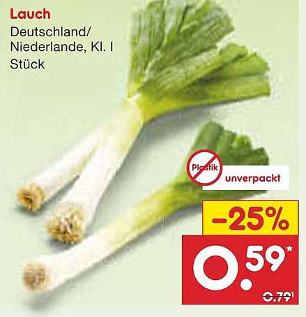 Lauch – Deutschland/Niederlande, Kl. I, Stück