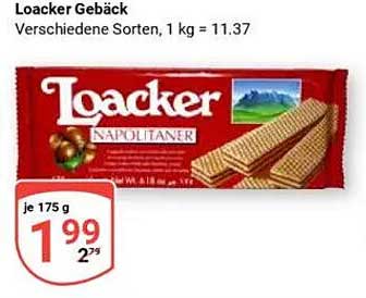 Loacker Gebäck – Napolitaner 175 g