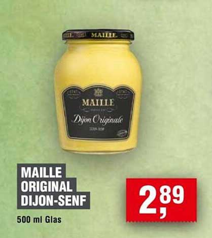 MAILLE ORIGINAL DIJON-SENF 500 ml Glas