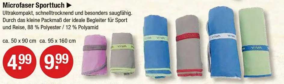 Microfaser Sporttuch