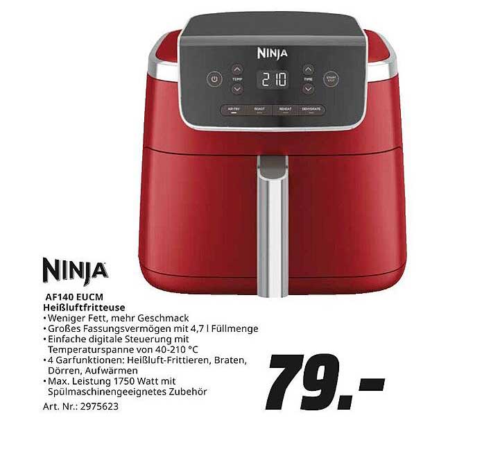NINJA AF140 EUCM Heißluftfritteuse
