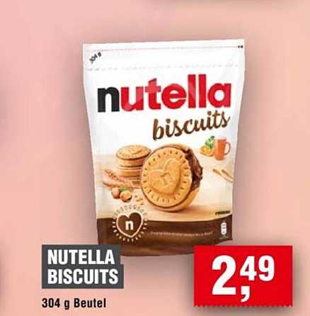 NUTELLA BISCUITS 304 g Beutel