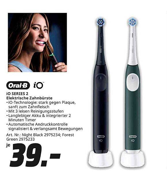 Oral-B iO SERIES 2 Elektrische Zahnbürste