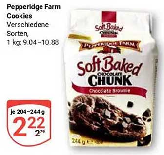 Pepperidge Farm Soft Baked Cookies – Chocolate Brownie