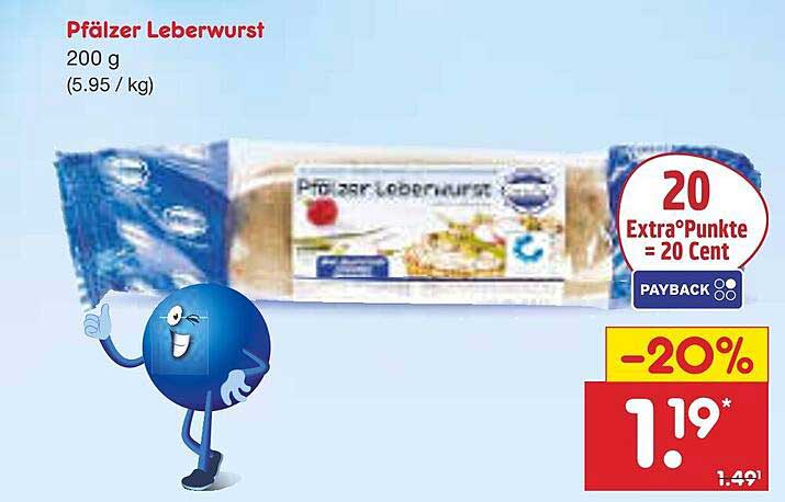 Pfälzer Leberwurst 200 g