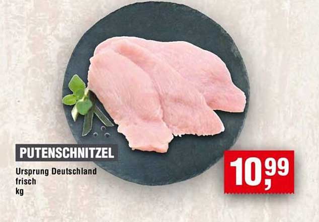 PUTENSCHNITZEL - Ursprung Deutschland, frisch