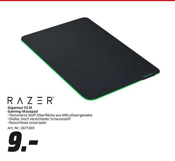 Razer Gigantus V2 M Gaming-Mauspad