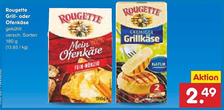 Rougette Grill- oder Ofenkäse 180 g