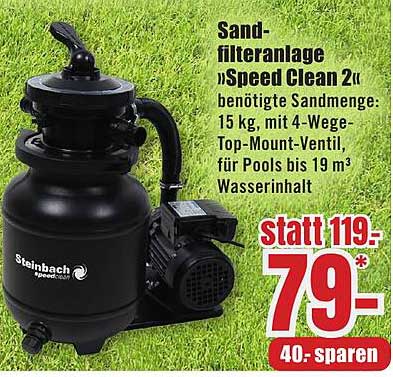 Sandfilteranlage »Speed Clean 2«