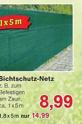 Sichtschutz-Netz 1,8 x 5 m