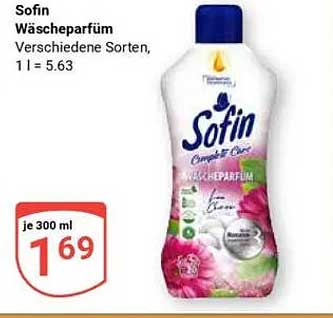 Sofin Waschparfüm – Verschiedene Sorten, je 300 ml für nur 1,69