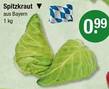 Spitzkraut aus Bayern 1 kg