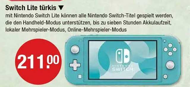 Switch Lite türkis