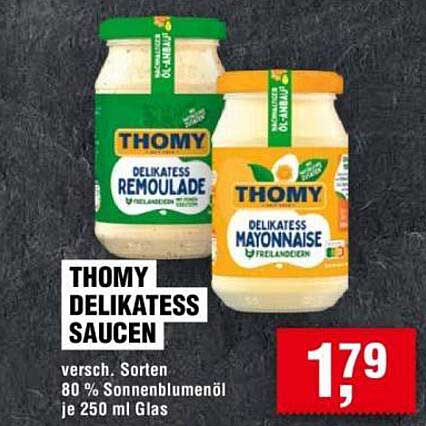 THOMY DELIKATESS SAUCEN
