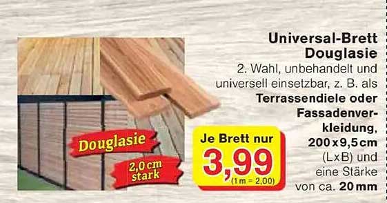Universal-Brett Douglasie