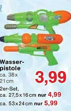Wasserpistole 2er-Set