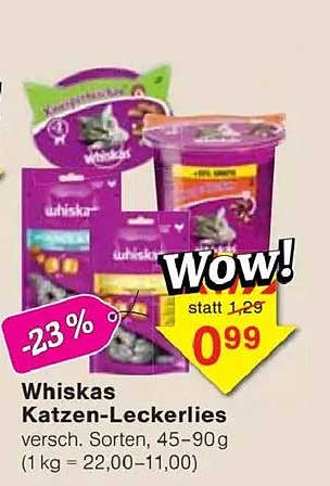 Whiskas Katzen-Leckerlies