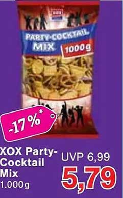 XOX Party-Cocktail Mix 1000g - Ideal für jede Feier!
