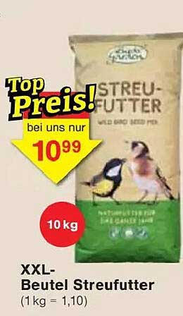 XXL-Beutel Streufutter - Wild Bird Seed Feed