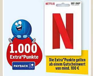 1.000 Extra-Punkte PAYBACK
