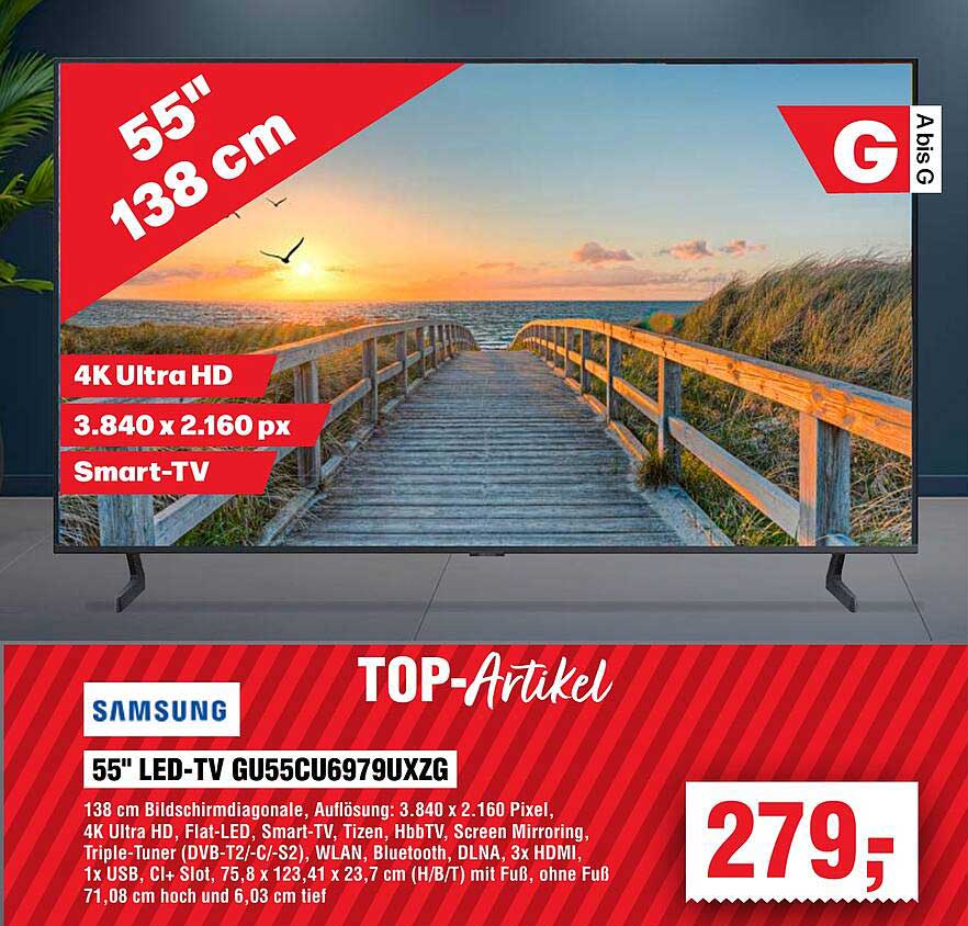 55" LED-TV GU55CU6979UXZG