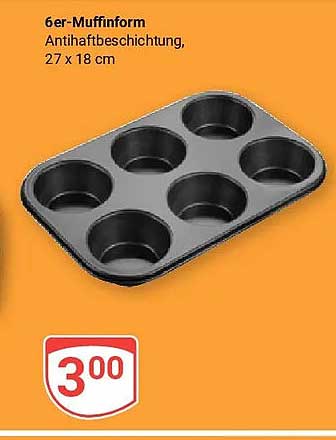 6er-Muffinform