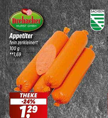 Appetiter fein zerkleinert 100 g