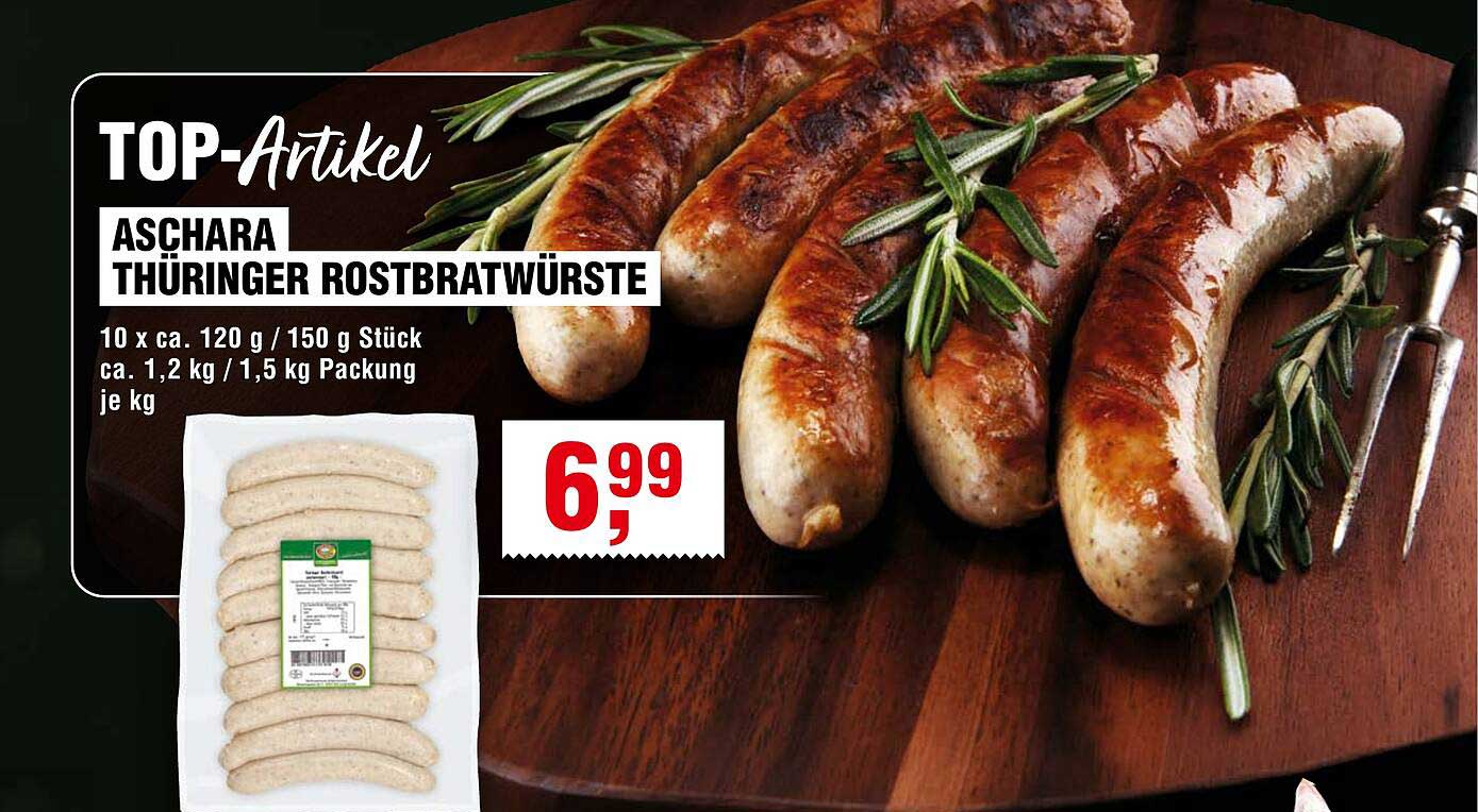ASCHARA THÜRINGER ROSTBRATWÜRSTE