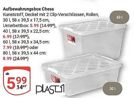 Aufbewahrungsbox Chess