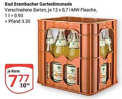 Bad Brambacher Gartenlimonade