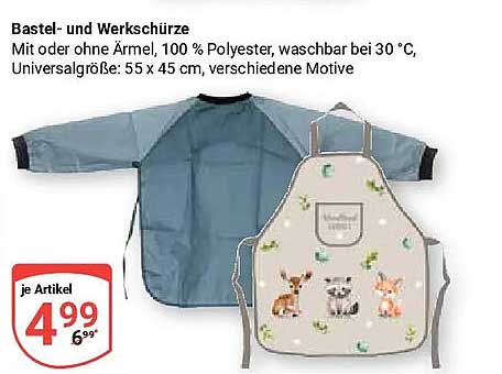 Bastel- und Werkschürze
