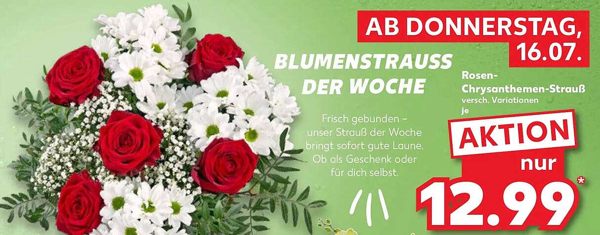 BLUMENSTRAUSS DER WOCHE